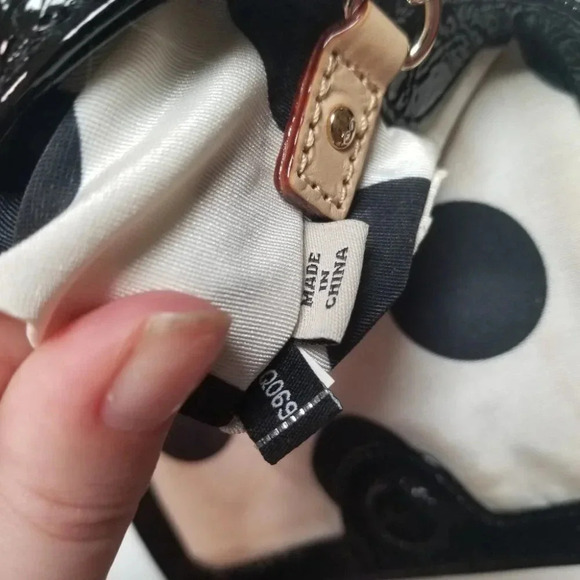 Kate Spade 'Mini Mirra' Meribel Patent Shoulder Handbag - Picture 5 of 13